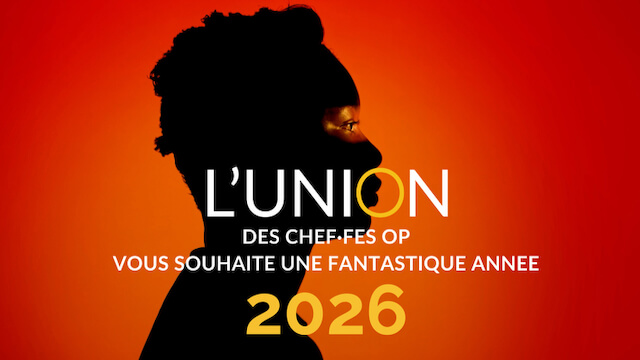 Voeux Union Chef Opérateur 2026